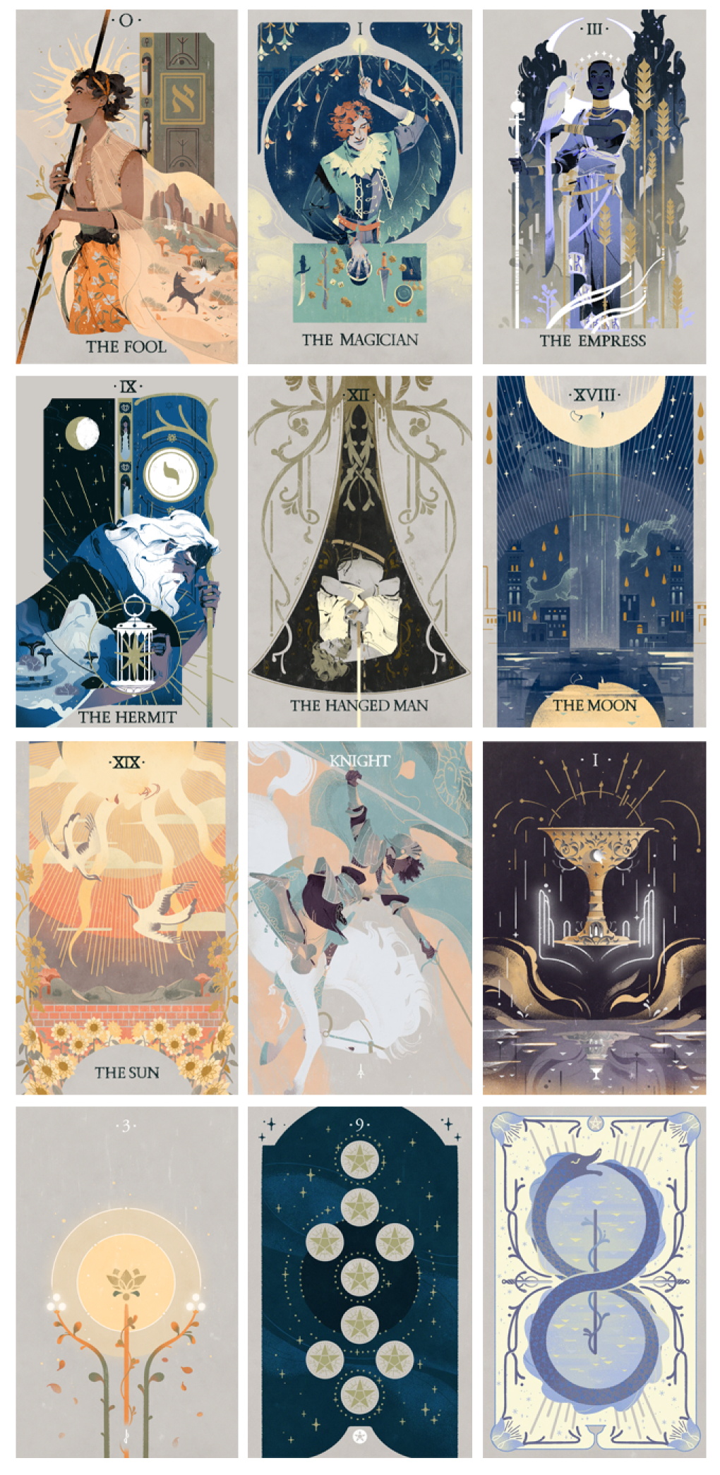 Sefirot turns the divination of tarot into a board game for one or two